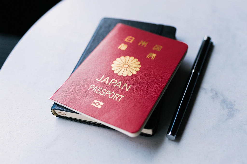 日本のパスポート